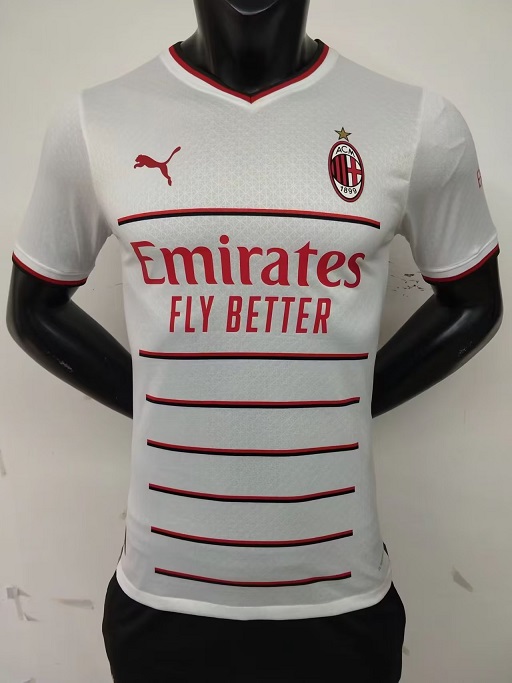 AAA Quality AC Milan 22/23 Away White Soccer Jersey(Player)